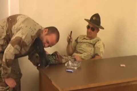 Sergeant daddy and his Soldier