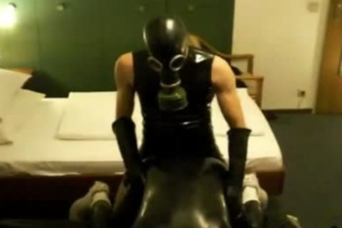 three adorable males nail two Holes Of juicy Moaning Rubber legal age teenager
