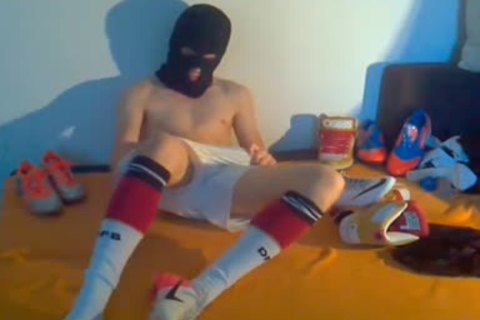 Me stroking After A Soccer Game. But that is Not All. I Use My a-aperture-plug For A alluring nail!