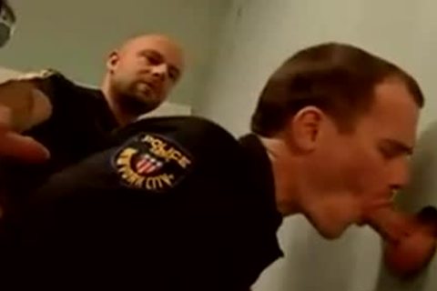 Police Officers nailing