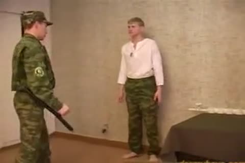 Russian Army thrashing And nailing