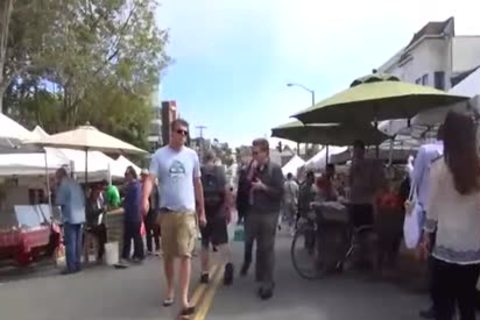 Cruising teen Meets large knob