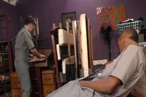 hairless White Emo boyfrend acquires Nailed By A Hung dark teen