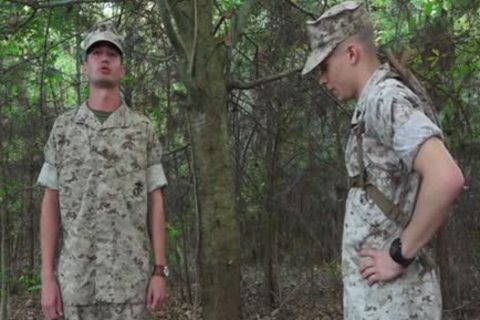 Army twink Seduces The Soldier