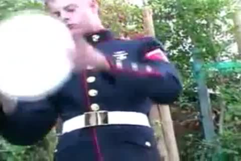 Marine's Poolside Solo