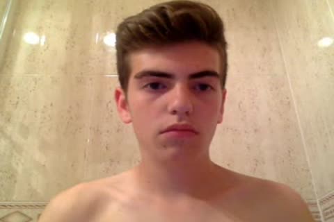 Cutest 18yo Spanish twink Cums On web camera,large wang