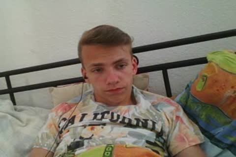 Very delightsome German lad, gigantic ramrod & So moist wazoo