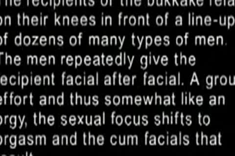 Bukkake, Facefuck, orgy