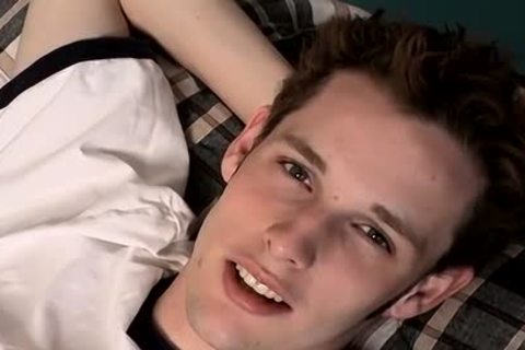 Jarrod Enjoys A admirable jack off And Squirting Over His Body