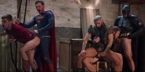 Just 10-Pounder League : A homosexual XXX Parody - Colby Keller with Johnny Rapid butthole slam