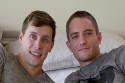 hairy homosexual Otter Takes giant Straight monstrous rod From Frat twink