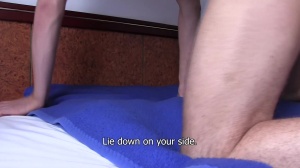 slutty bicurious Czech lad bonks for specie