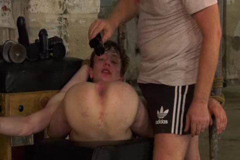 Sub Alex Faux Has backdoor Stuffed With Lit Candle