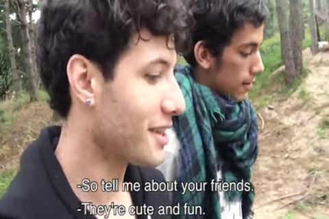 kinky Latino twink acquires His arsehole Creampied By A Hung man