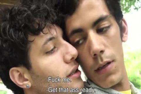 kinky Latino twink acquires His arsehole Creampied By A Hung man