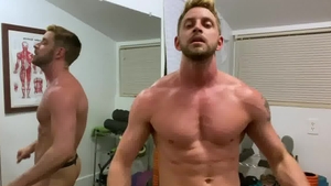 FalconStudios.com: Johnny Ford wearing underwear masturbation