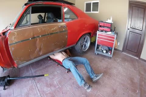 Brock Cooper-Garage wank And spooge