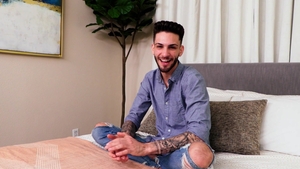 Stagcollective: Amateur Liam jerking big dick