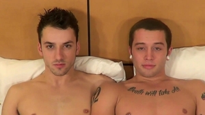 JockBreeders - Aiden & Christian Matthews bareback drained