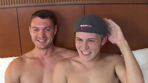 JockBreeders - Brandon Blake pumping in hotel