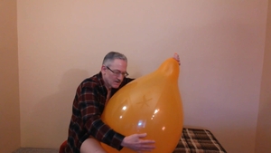 89) Re-Used TT24" Balloon Popped - Balloonbanger
