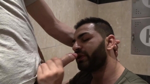 ClubBangBoys - Persian handjob in public