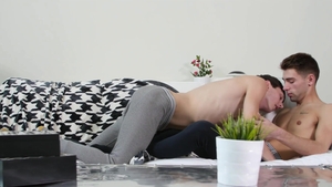 GayRoom - Plowing hard along with furry Nick Steele