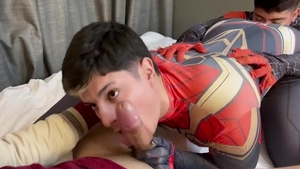 Two Spiderman Botomming For One biggest weenie [ONLYFANS]