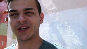 Latin Leche: Blue-eyed Beauty Bares His Big Ass