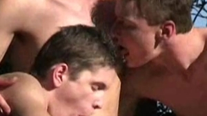 Boyz Party: Sebastian's Double Fuck