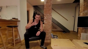 AmateurGayPOV: Biggest Boner Ever in Sweatpants