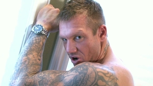 Next Door Male: Blonde Jock's Tight Body Glistens in Joy