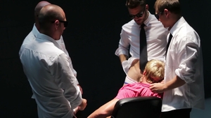Men: Masturbating Blondie's Secret